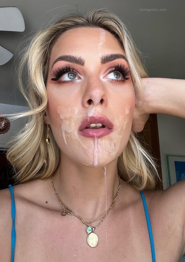 he said “you look so pretty covered in cum”… he might be right 💦